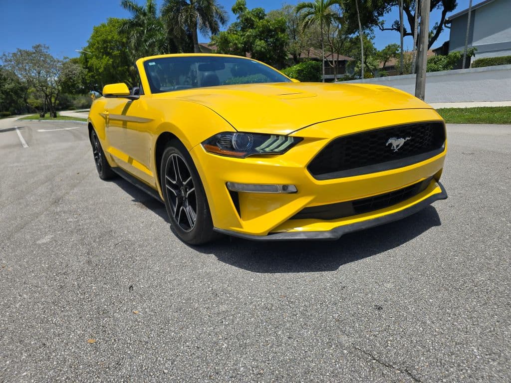 2018 Ford Mustang EcoBoost Premium Convertible 2D photo 3