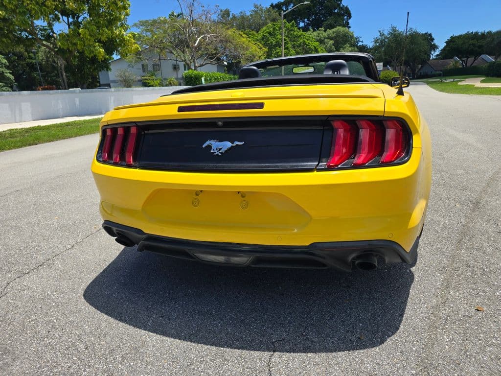 2018 Ford Mustang EcoBoost Premium Convertible 2D photo 6