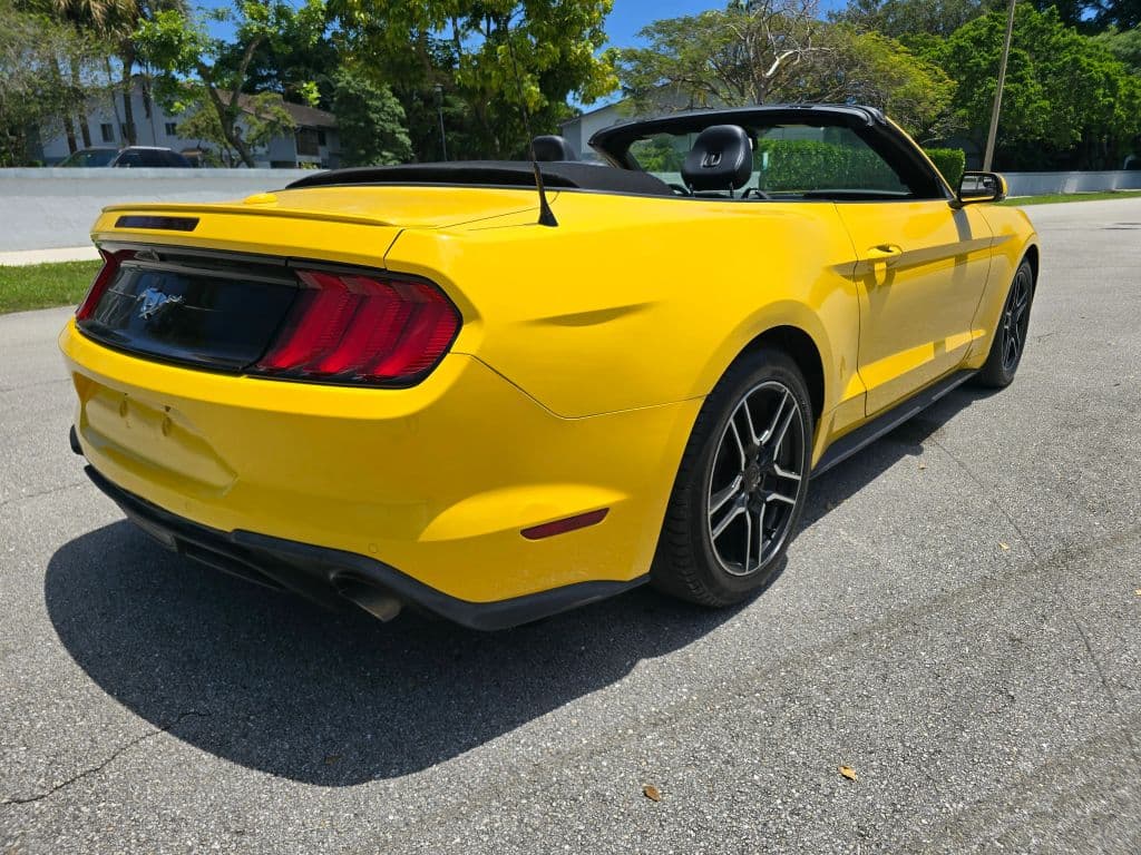 2018 Ford Mustang EcoBoost Premium Convertible 2D photo 5